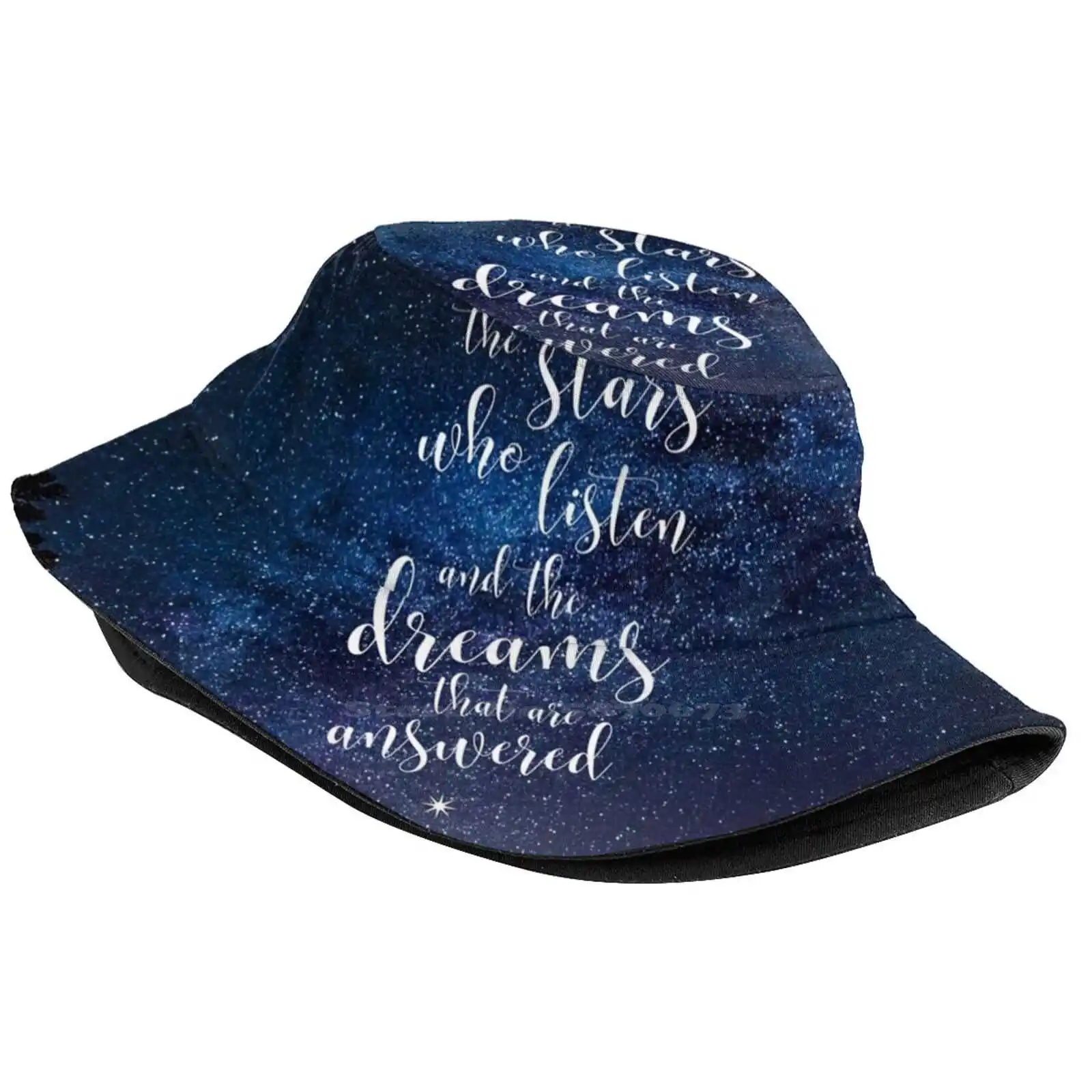 A Court Of Mist & Fury Quote Foldable Panama Bucket Hat Cap A Court Of Mist Fury Rhys Feyre Sarah J Maas Quote Acomaf Quote