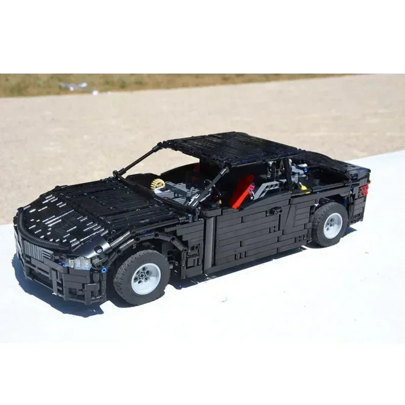 MOC-15716 elétrico m3 coupe supercar montagem bloco de construção modelo • 2252 peças bloco de construção crianças aniversário brinquedo personalizado presente