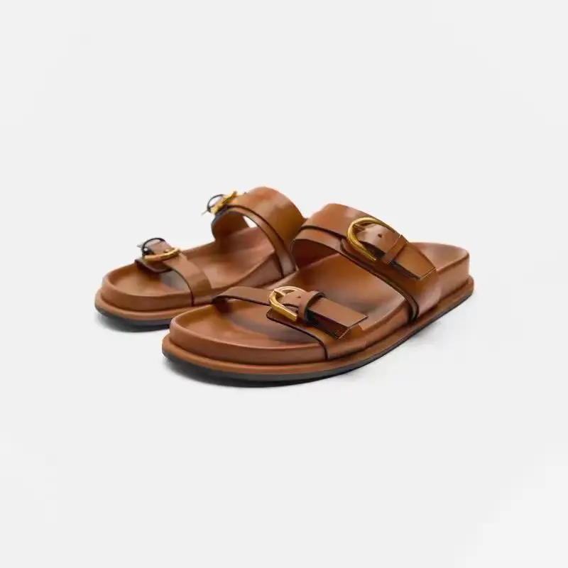 2025, lässiger Trend, Damen-Strandsandalen für den Außenbereich, Sommer, personalisierte Mode, atmungsaktive, wasserdichte Damenschuhe
