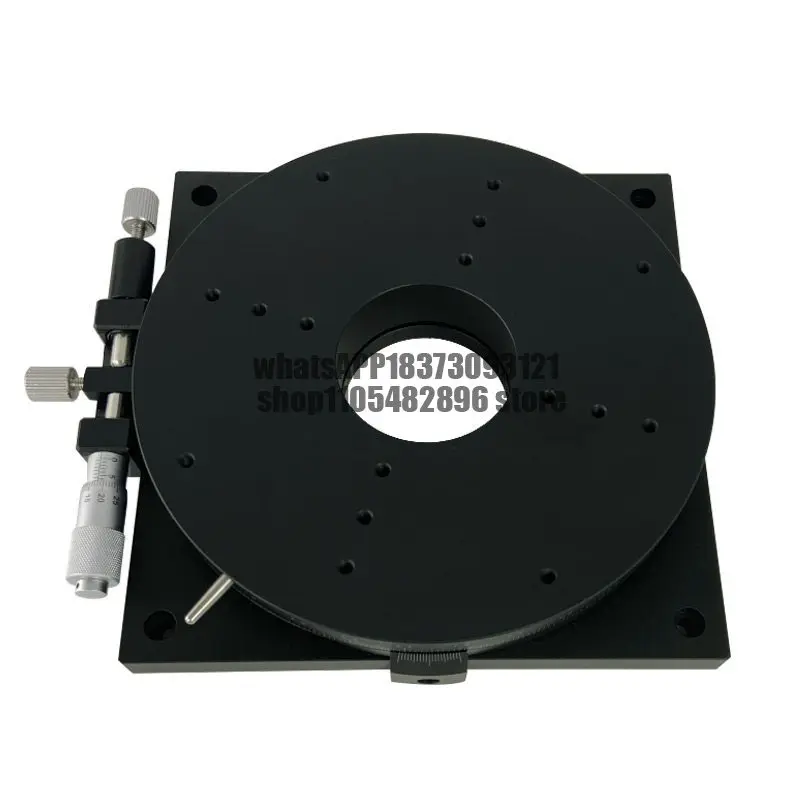 R-axis 360° high-precision fine-tuning optical rotary table, manual micrometer slide RPG