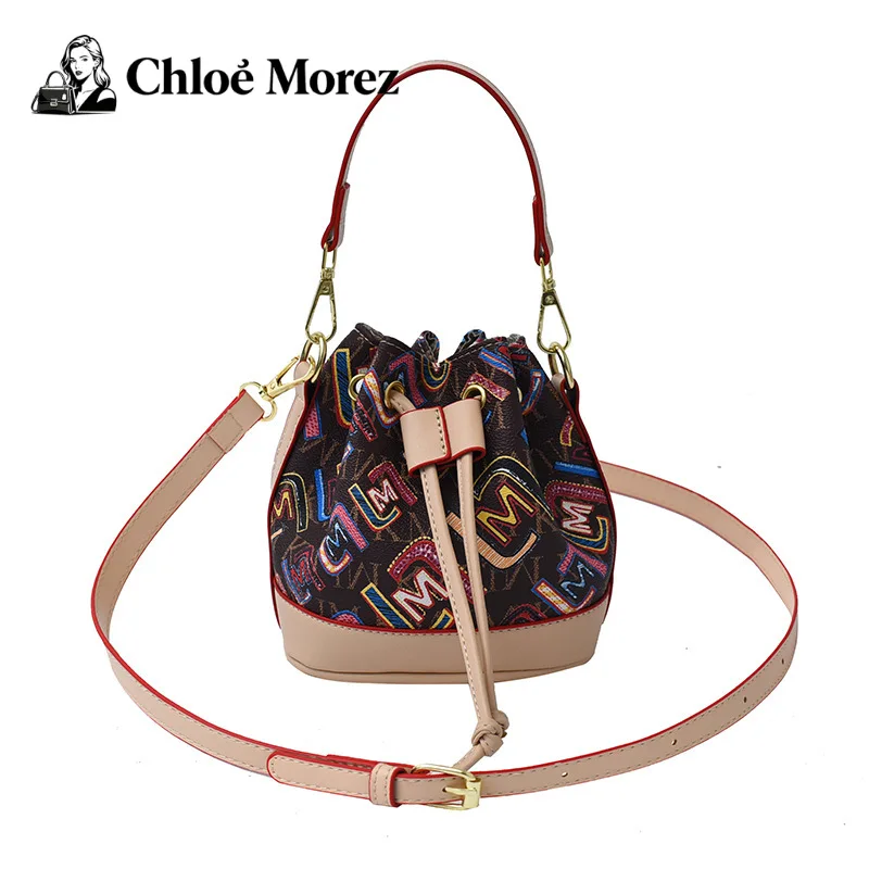 

Popular Bags, Fashionable Printed Shoulder Bags, Women's Casual Versatile Crossbody Bucket Bags Bolda Transversal Feminina
