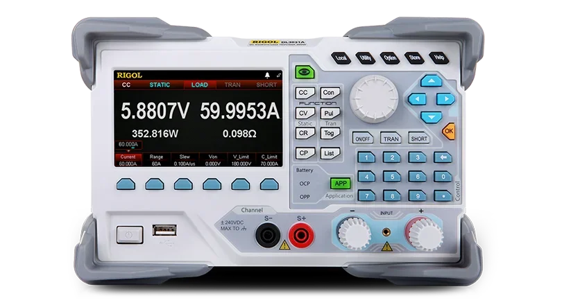 Rigol DL3021A Programmable DC Electronic Load Single ChannelDC150 V/40 A, 200 W R&D lab