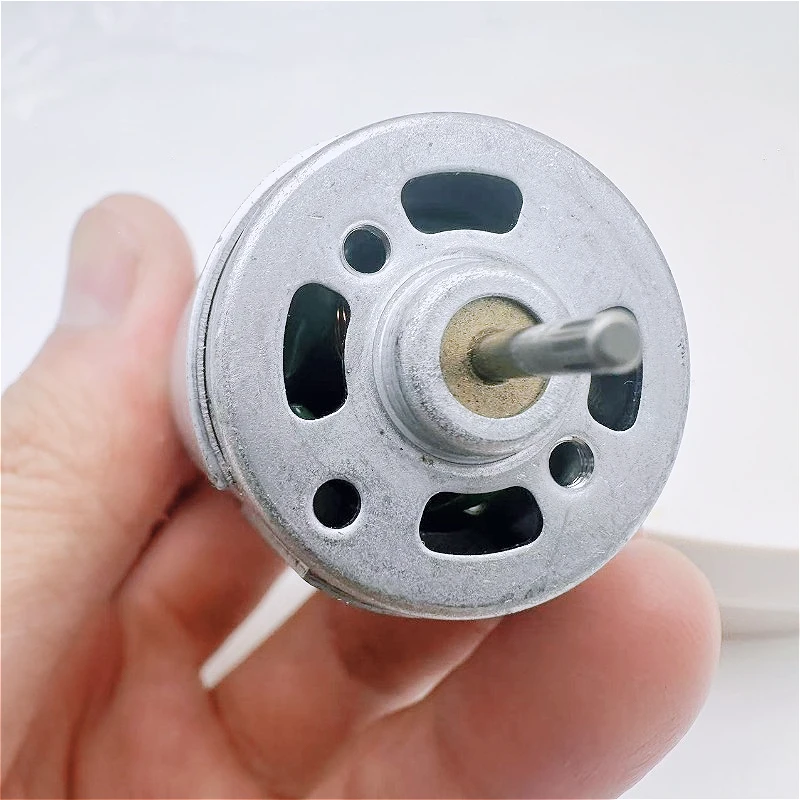 DIY 장난감, 모델, 헤어 드라이어용 395 DC 모터 5V/12V/18V 고토크 카본 브러쉬 모터