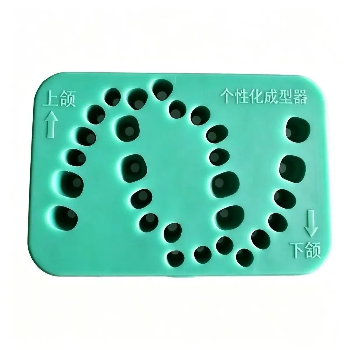 Dental Implant Silicone Gingival Cuff Mould, Anatomical Emergence Profile Template for Chairside Use Dental Lab & Training