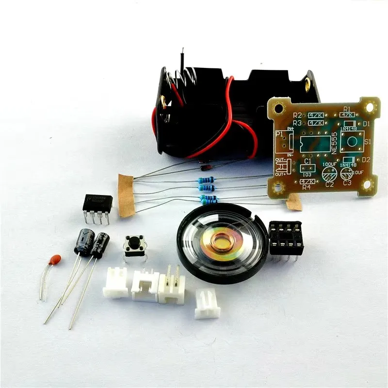 555 Suite (Suite | Ding Dong doorbell teaching training kit | electronic small production simulation) Ding Dong doorbell