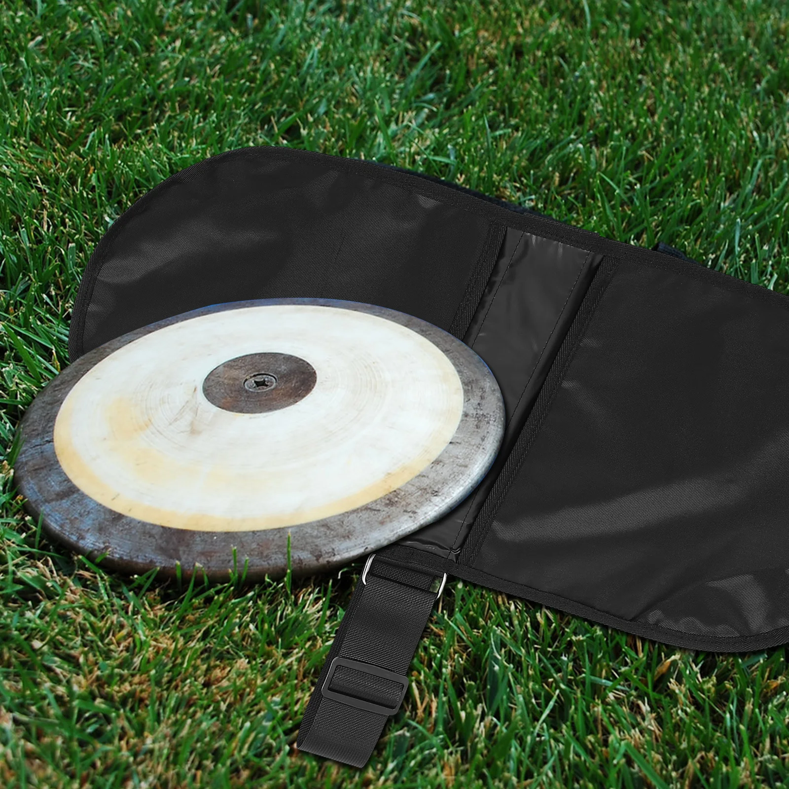 Discus Aufbewahrungstasche, Hand-Organizer, Segeltuchbeutel, schwarz, langlebig, zuverlässig, Behälter für professionelle Teamsportausrüstung