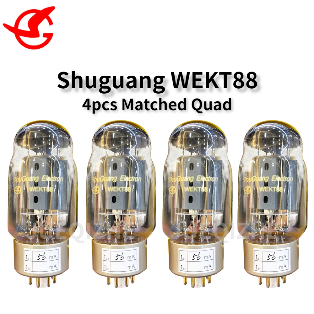 

Shuguang WEKT88 Vacuum Tube Replaces KT88-98 KT88-T KT120 Electronic Tube Amplifier HIFI Audio Amplifier Matched Quad DIY