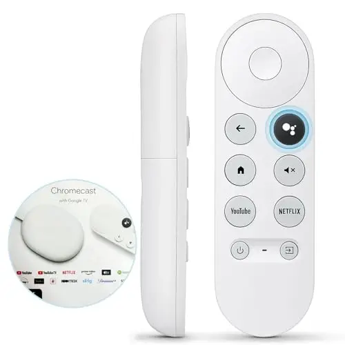 Voice Remote Control replace Google ChromeCast 4K Snow Streaming Player Backup  G9N9N, GA01920, GA01923, GA01919