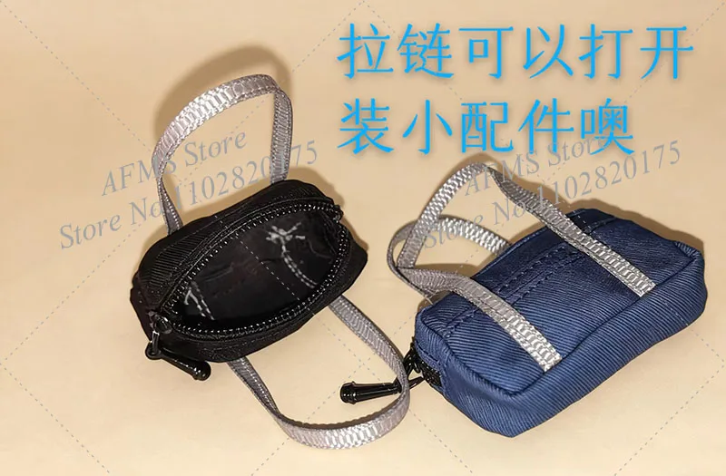 1/12 مقياس البدلة المتنقلة فتاة حقائب كروسبودي رسول حقائب JK أنيمي الدمى ملحق صالح 6 بوصة عمل الشكل الجندي #4