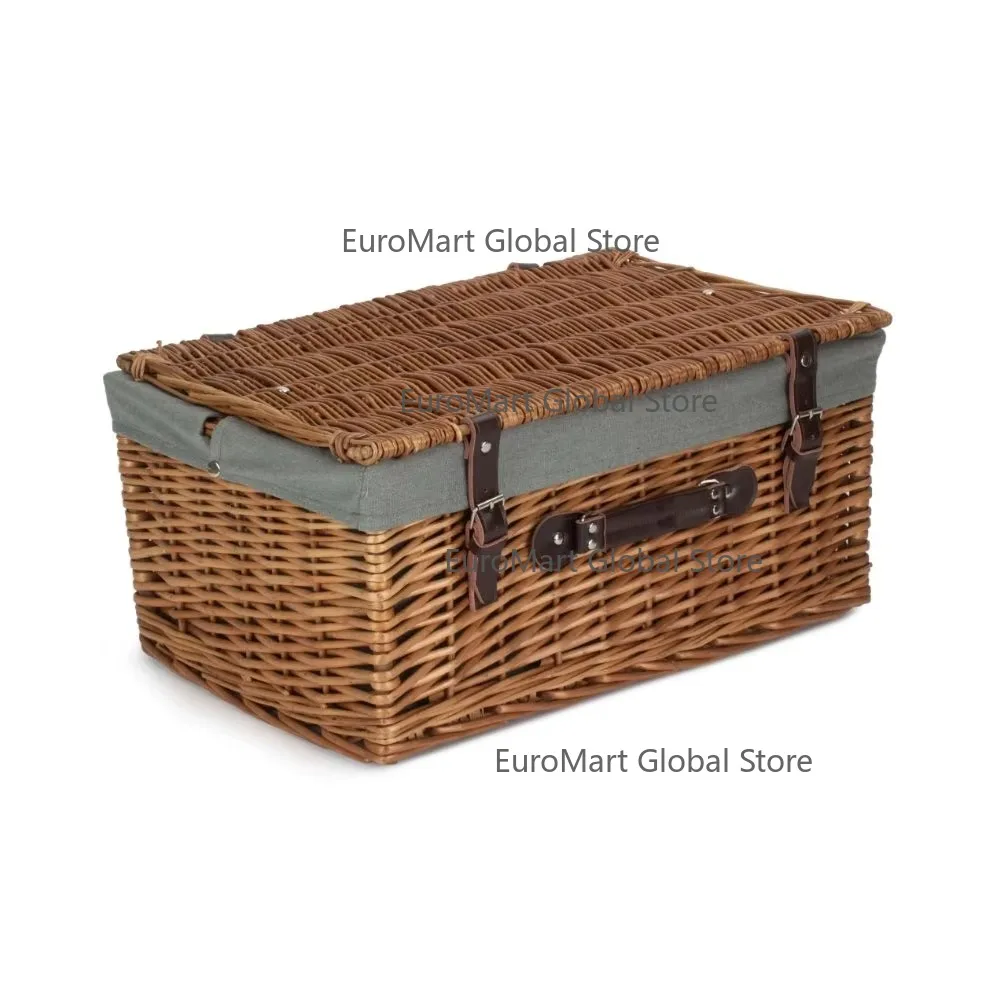 51 cm Large Double-Damped Picnic Basket for Your Next Outdoor Gathering