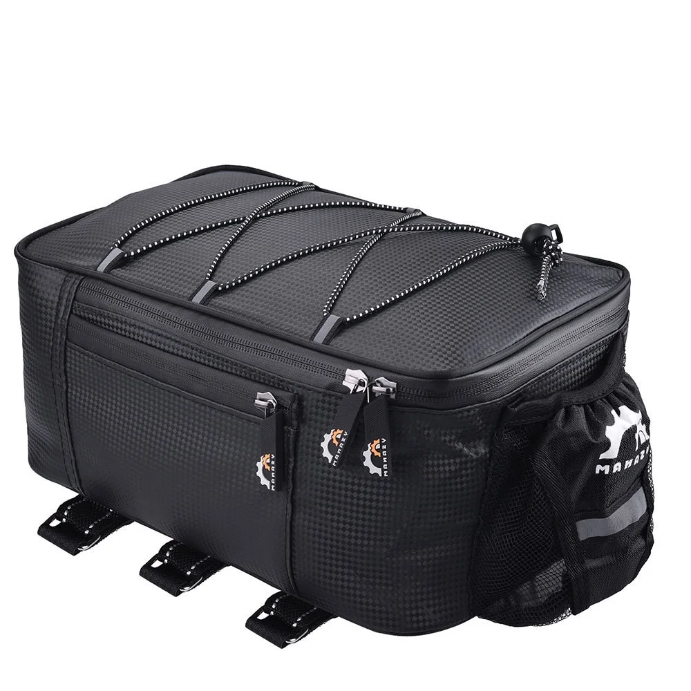 Large Waterproof Cycling Luggage Rack Carrier Pannier Bag Durable Trunk Bicycle Bike Rear Seat Accessories Rain Cover Travel