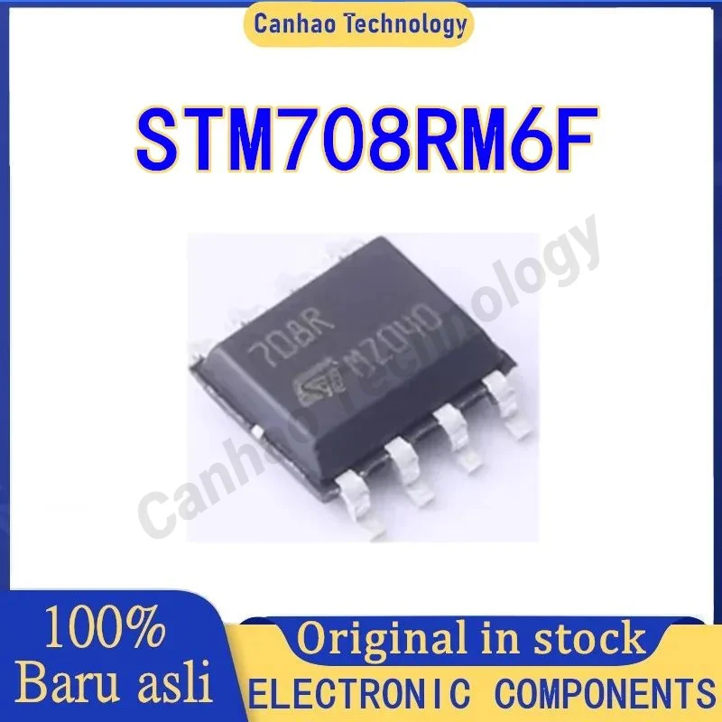 

STM708RM6F Screen Printed 708R SOP8 Monitor Reset Chip in stock