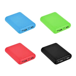 4x18650 Power Bank Shells Outer Cover Mobile Power Case DIY Shells Storage Box Lightweight and Durable Type-c/Micro Use