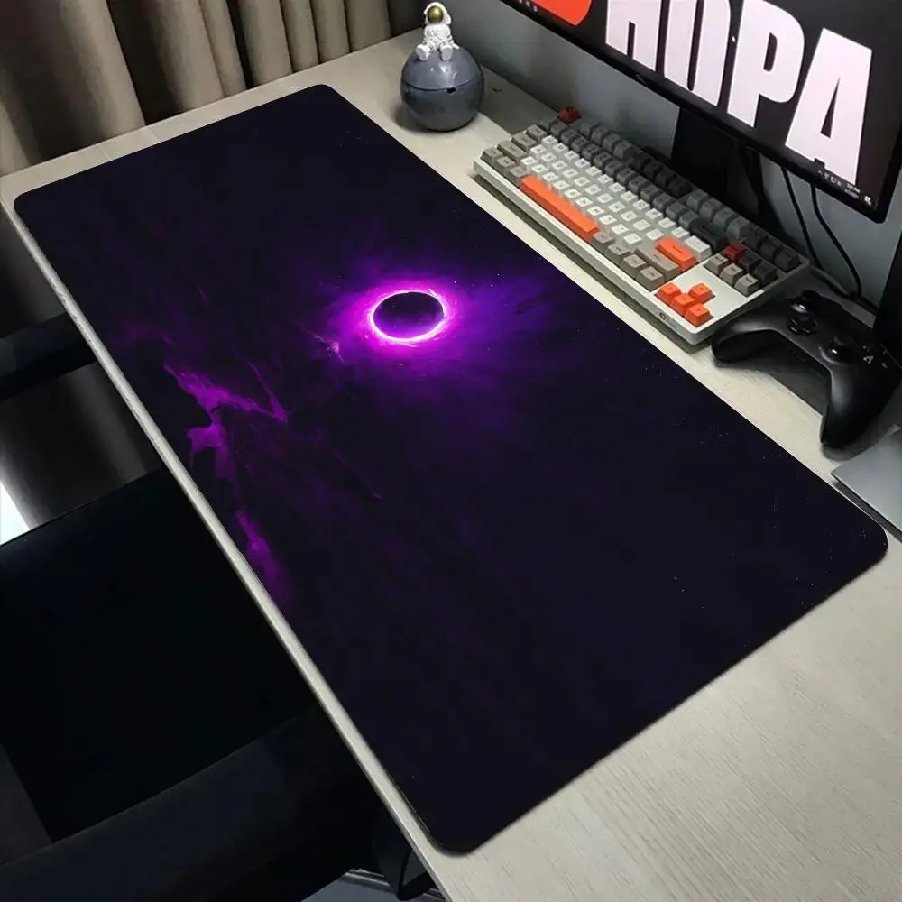 

Black Hole Mouse Pad Large Computer Office Game Table Mats XXL Rubber Anti-slip Gaming Keyboard Mousepads Long Desk Pads