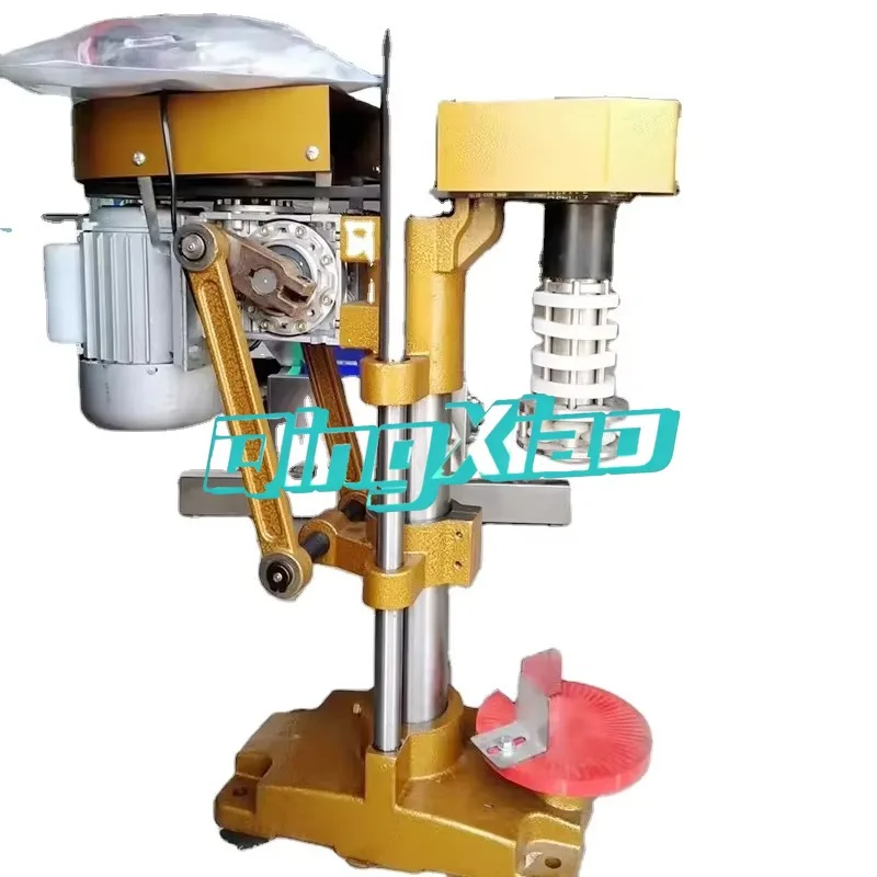 Semi Automatic Screw Cap Sealing Machine For Glass Bottle Caps High Performance Durable Packaging Machinery Cosmetic Factory Use view 4