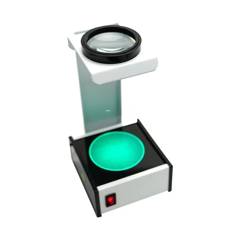 Progressive Multi-Focal Lens Strain Tester Optical Optometry Lens Stress Testing Measuring Equipment