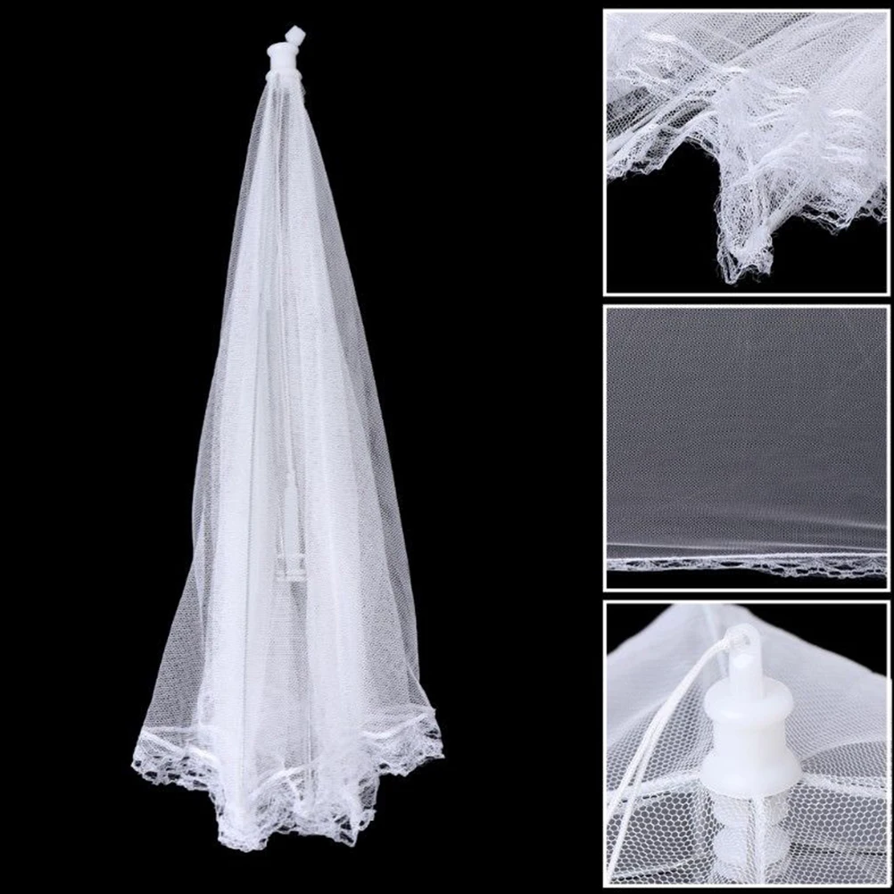 

2pcs 16 Inch 42X42Cm Foldable Food Cover Mesh Dustproof Insect Fly Prevention For Kitchen Home Premium Breathable Food