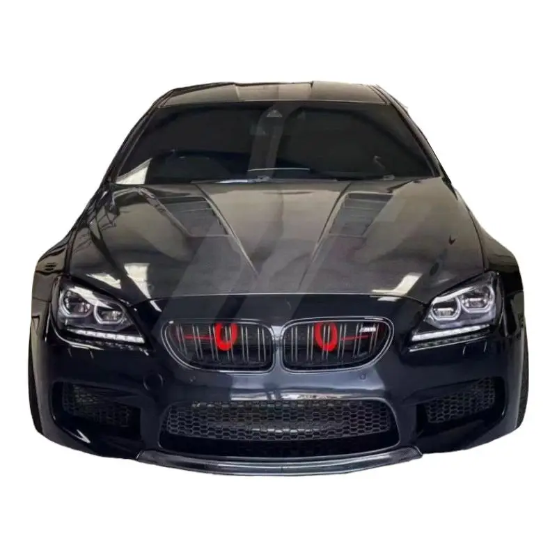 

GT Style Real Carbon Fiber Bonnet Hood Vented for BMW M6 6 Series F06 F12 F1，100% tested well3，100% tested well