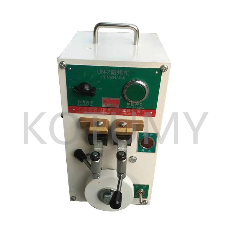 2KW 220V Electric Welder Portable Small Saw Blade Butt Welder Saw Blade Band Saw Blade Welding Machine Touch Welding