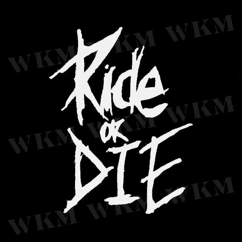 Bike Frame Sticker Ride Or Die Top Tube Sticker Bicycle Decals Decorative Frame Stickers Bike Stickers Bike Decal 1pc