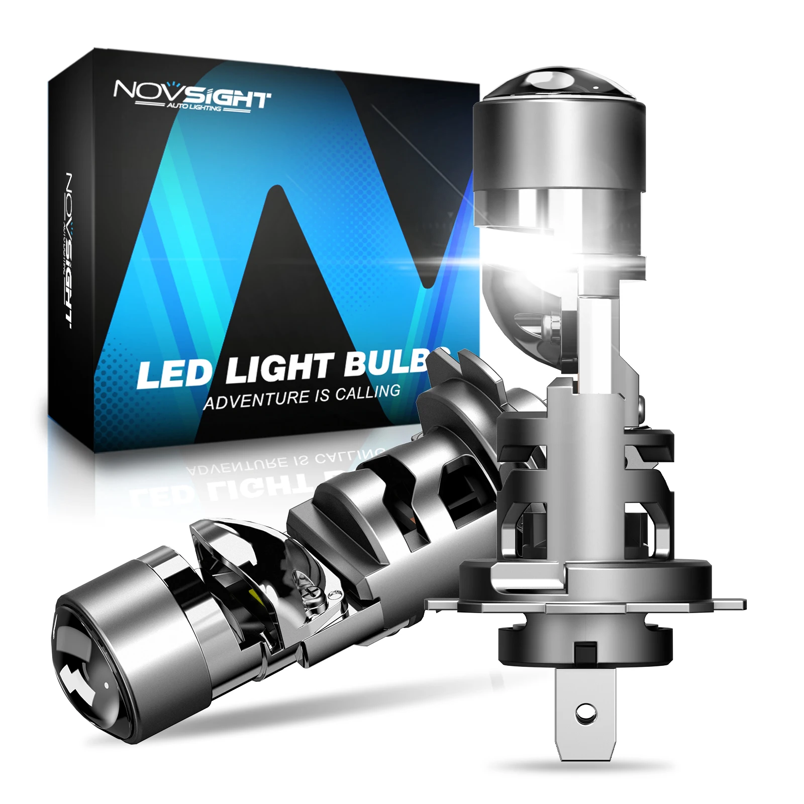 NOVSIGHT A500 N91 H4 LED Headlight For Car H7 LED H11 9005 BH3 9006 6500K 17000LM 60W 11-18V LED Auto Headlamp Fog Light Bulbs