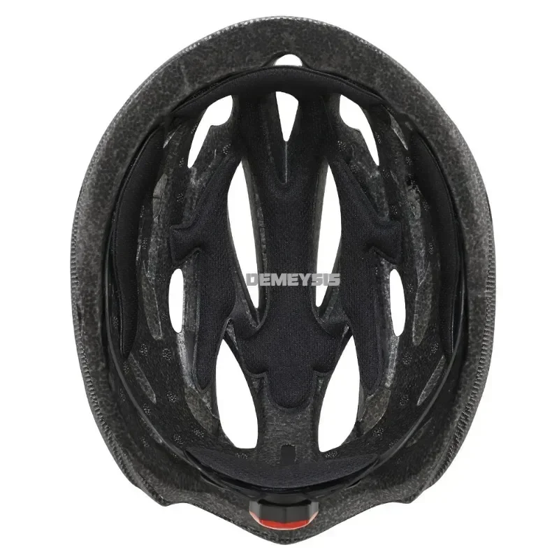 Intergrally-molded Mountain Bike Helmet with Removable Goggles Visor Adjustable Men Women Bicycle Cycling Taillight Helmet