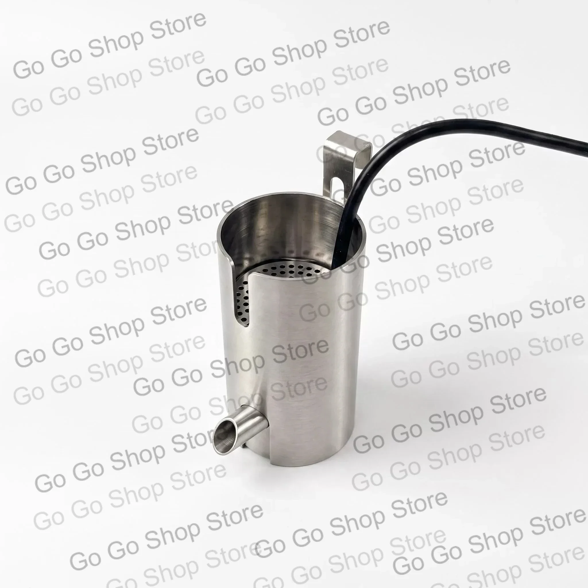 Mini Fish Tank Oil Film Remover Stainless Steel Internal Filter Pump Electric Surface Skimmer Aquarium Accessory