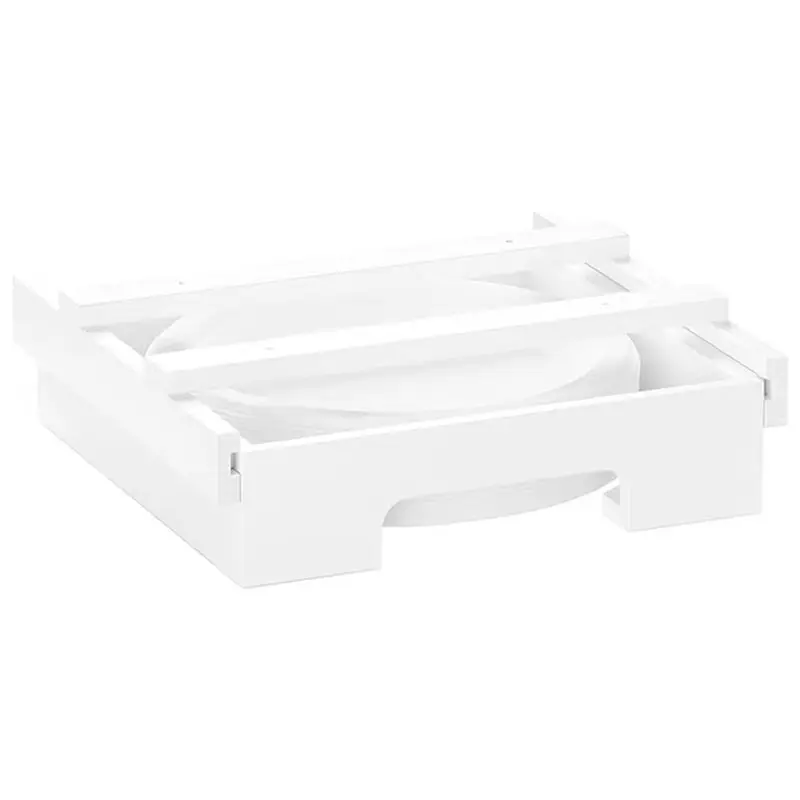 

Paper Plate Dispenser For 9 Inch Under Cabinet Bamboo Plates Holder Kitchen Counter Vertical Plate Dipensers Holders-AB52