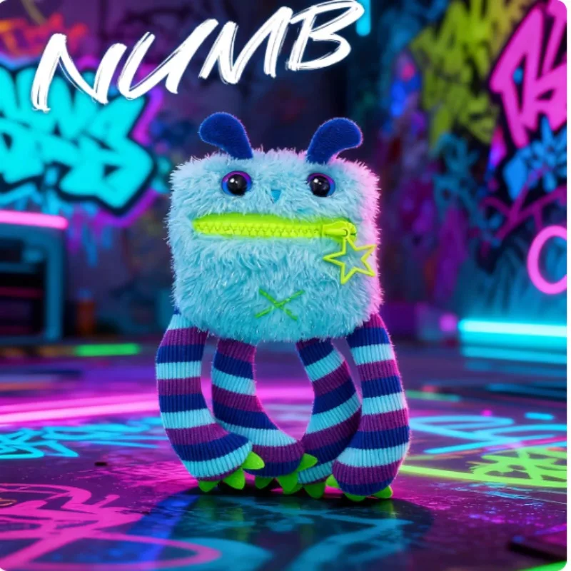 متوفر في المخزون الأصلي Nom Bad Mood صندوق أعمى يمكنه إنتاج قلادة صوتية دمى شخصية أنيمي جمع لعبة عطلة هدية #5