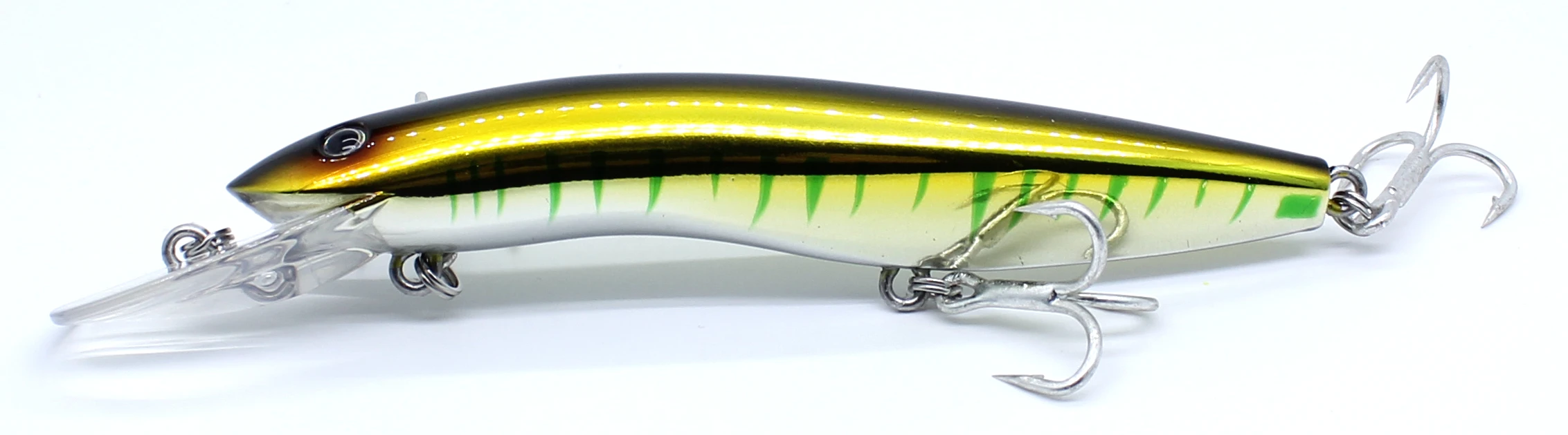 AOCLU Schwimm Minnow 125mm 26g Harten Köder Jerkbait Rassel 1PC Draht Für Tiefe Meer Boot Felsen Locken 4X Höhen Haken Japan Qualität – Detail 13