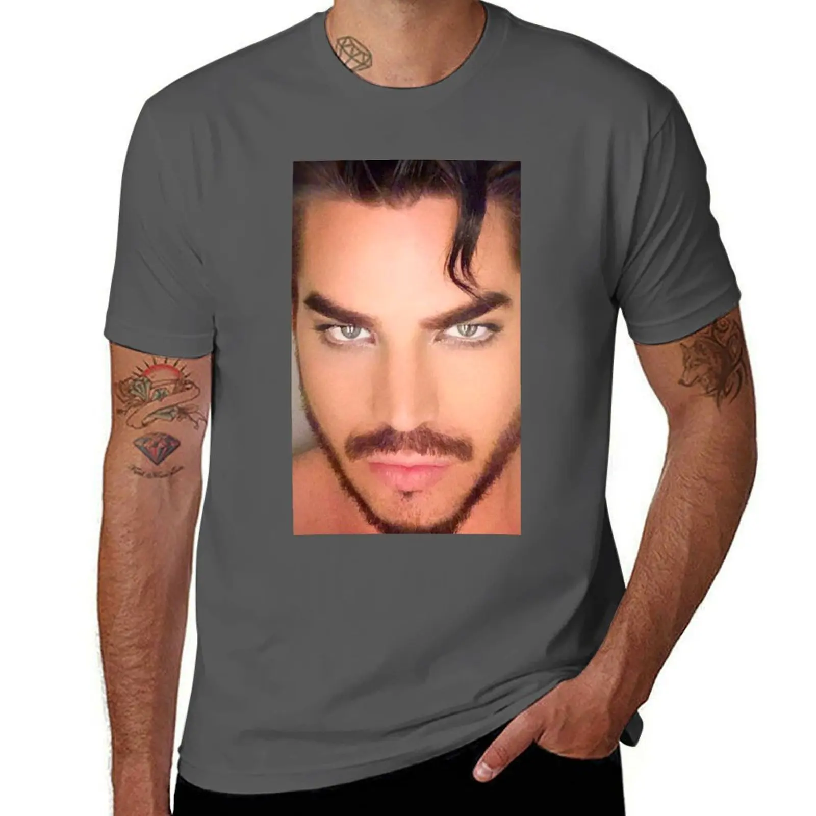 

Eyes baby eyes Adam Lambert T-Shirt Classic Graphic Short Sleeve Top