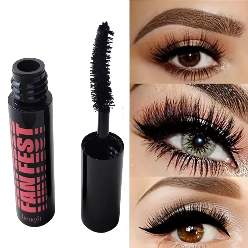 3g ขนาดตัวอย่างมาสคาร่ากันน้ําติดทนนานมาสคาร่าขนตา Curl ธรรมชาติ, ขนตายาว Volumizing Dinning