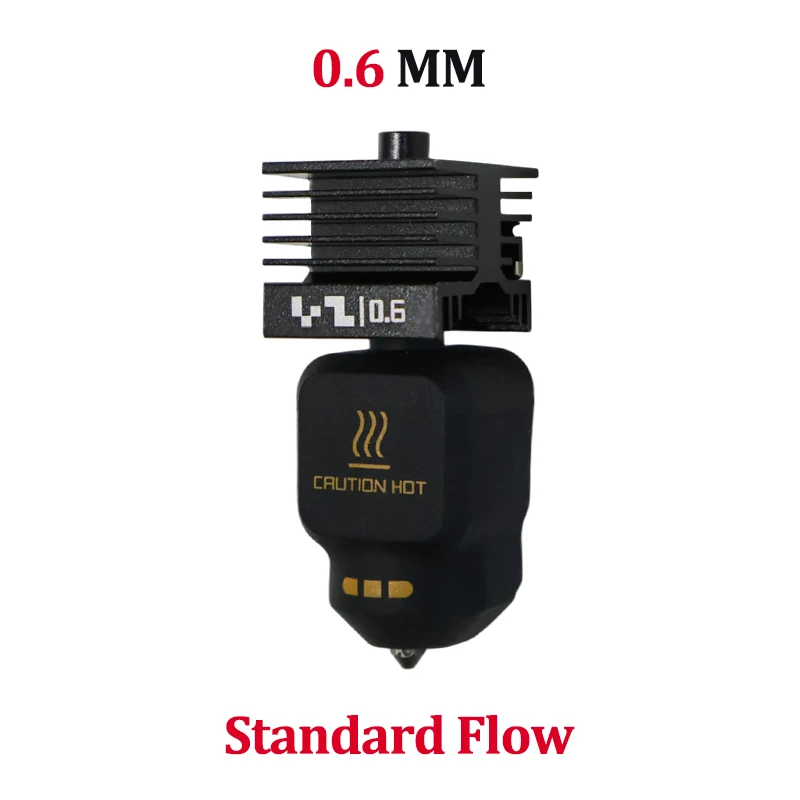 Upgrade P2S/X2D Hotend für Bambu Lab X2D Standard Flow Hotend – Hochwertiger Druck, abnehmbare Düse 0.2 0.4 0.6 0.8 Hotend-Kit