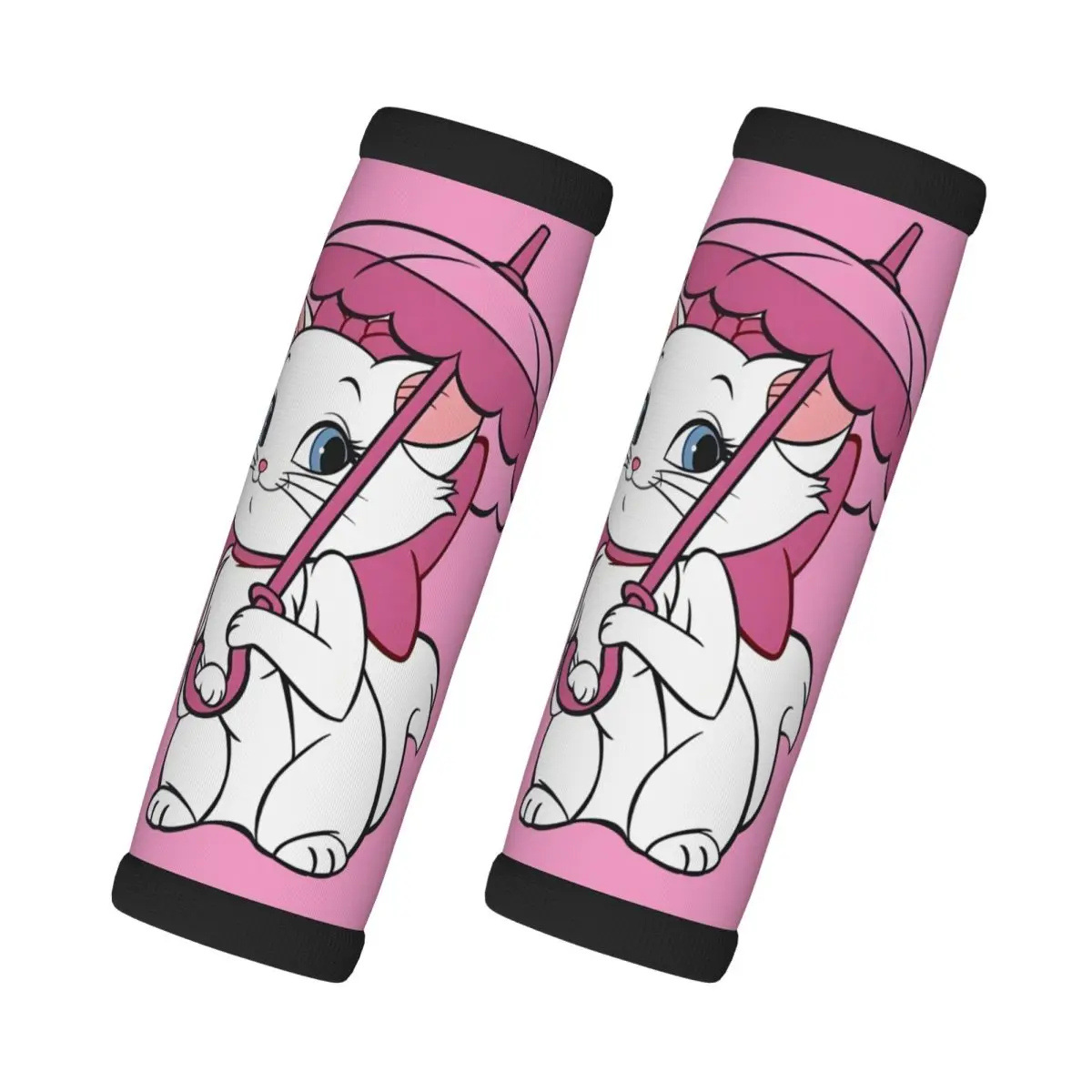 

Custom The Aristocats Luggage Handle Wrap Suitcase Identifier 2 PCS Cat Manga For Door Handle