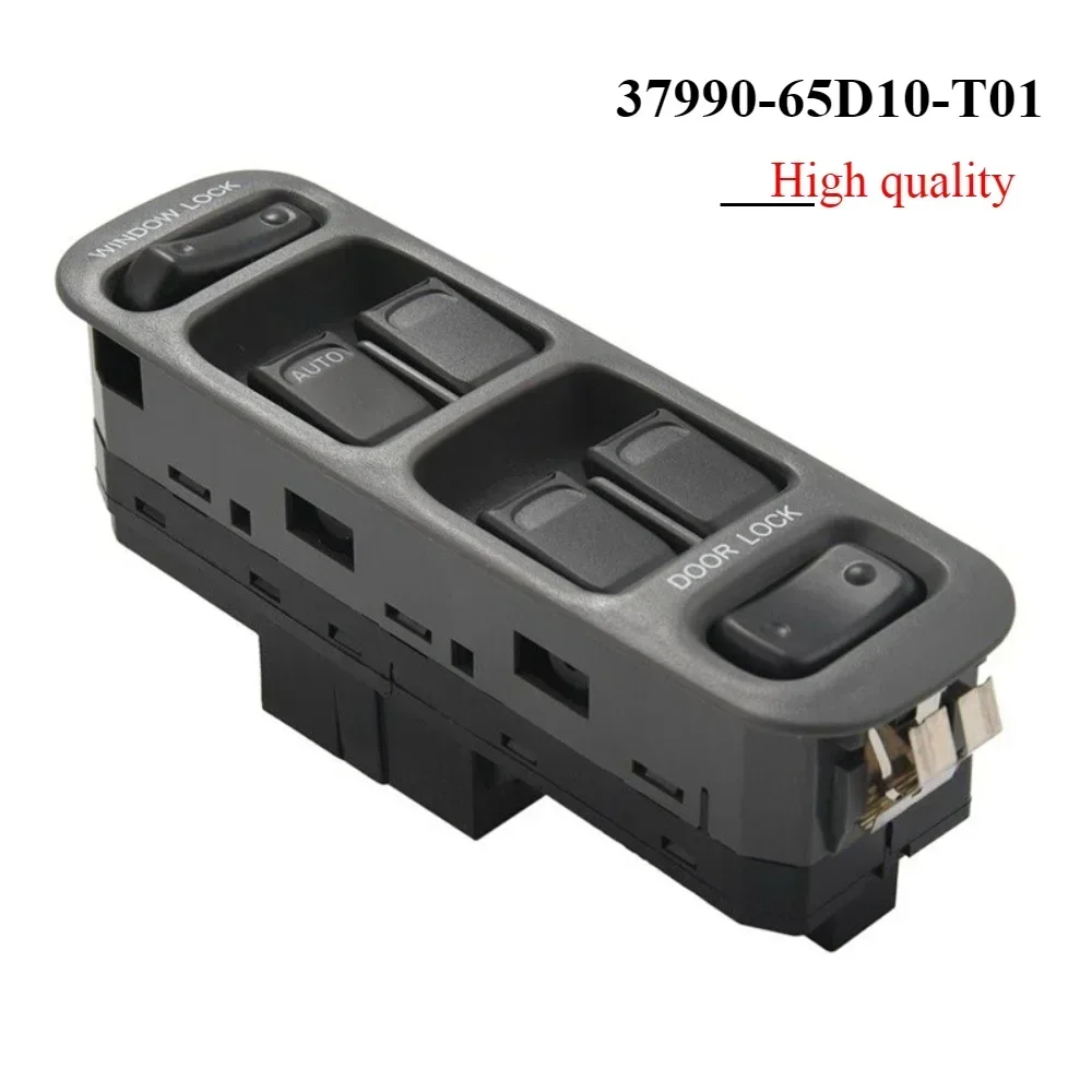 Interruptor Maestro Eléctrico para Ventanas de Auto 37990-65D10-T01 para Chevrolet Tracker 4 Puertas 1999 2000 2001 2002 2003 2004 3799065D10T01
