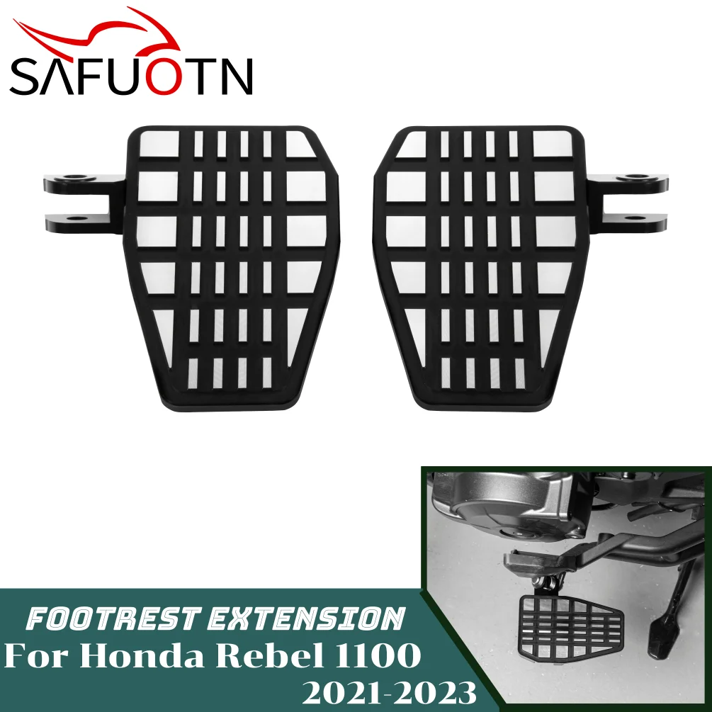 

CMX1100 Wide Foot Pegs Pedals Footrest Enlarge Extension Footpeg For Honda Rebel CMX 1100 2021 2022 2023 2024 CNC Accessories