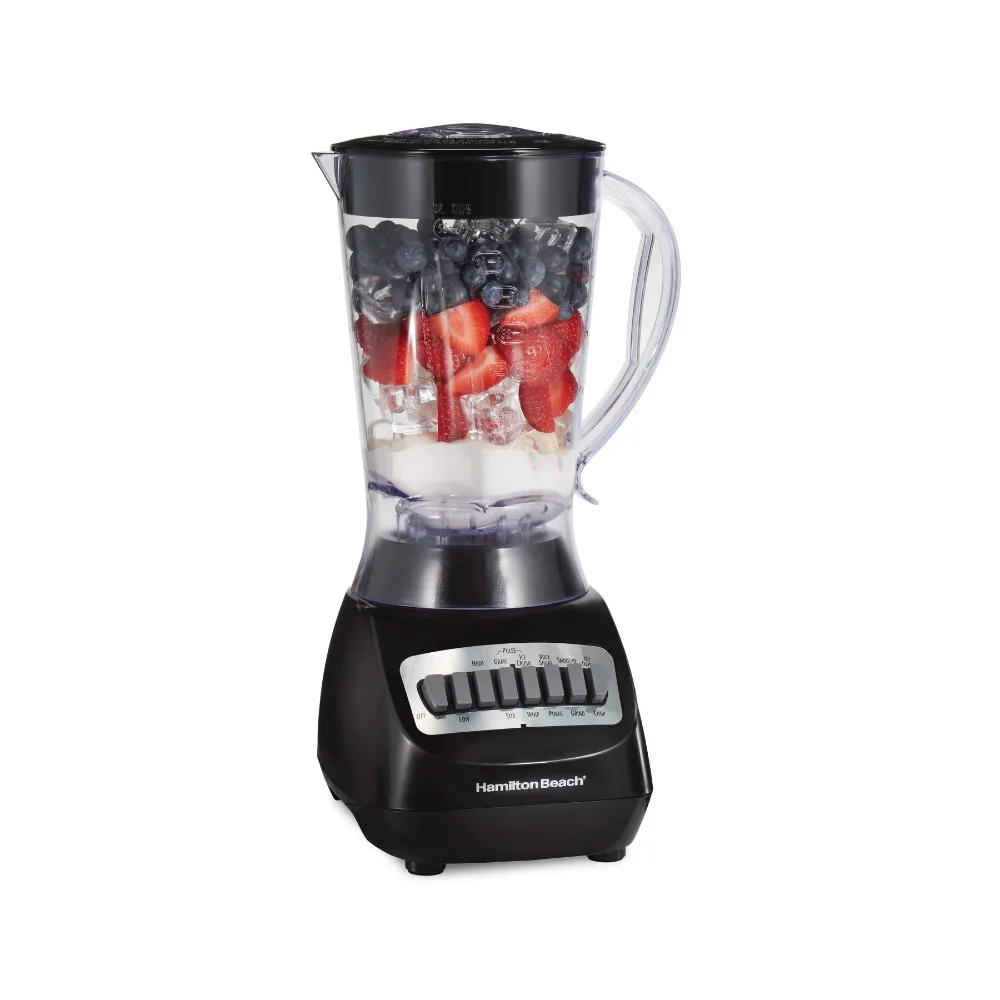 

Smoothie Blender, 56 oz. Jar, 10 Speeds, New, Black, Blender Mixer, Electric Mixer, Household Appliances