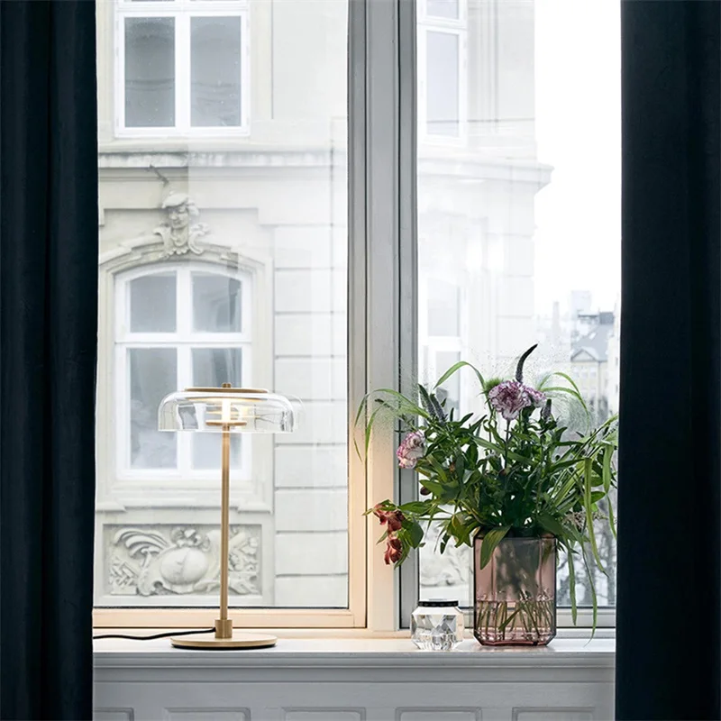 BERTH Contemporary Table LED Lamp Design Simple Desk Light Home Decorative For Foyer Living Room Office Bedroom