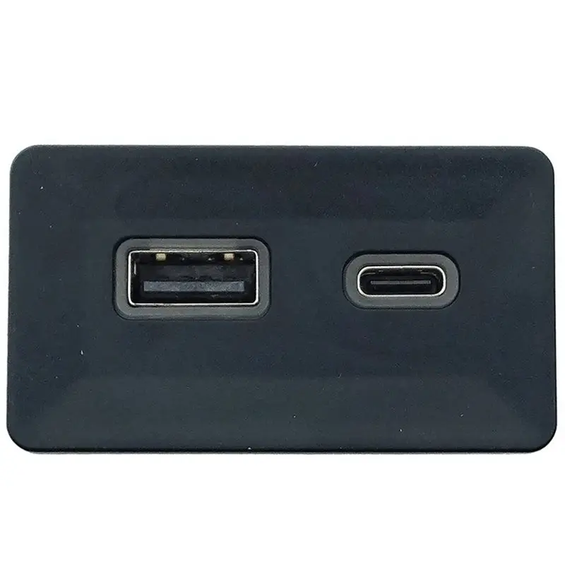 Ingenious-Carplay For VW Golf 7 MK7 Passat B8 MIB2 USB Type-C Adapter Plug Socket Switch Media Wired Type-C Connection