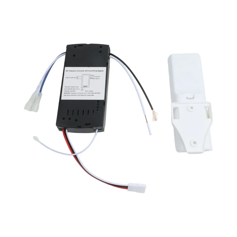 DC24V Ceiling Fan Remote Controller 35W DC Motor Driver 6 Speed Timer Light Control Replacement Kit For Home Restaurant Hotel