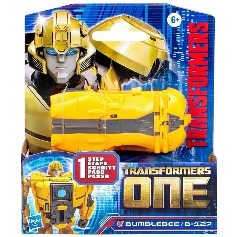 Takara Tomy Hasbro Transformers One película Origins fácil transformar Bumblebee Optimus Prime Megatron Anime productos periféricos