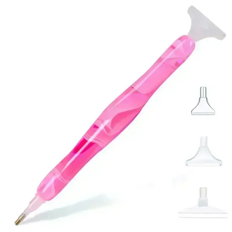 5D DIY Diamond Pen Spot Drill Pen Set Resin Diamond Embroidery Tool Accessories Multifunctional 5 Pen Head Spot Drill Tool