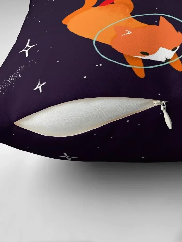 Space Foxes Throw Pillow Decorative Cover For Living Room Sofa Cushion Cover pillows decor home pillow