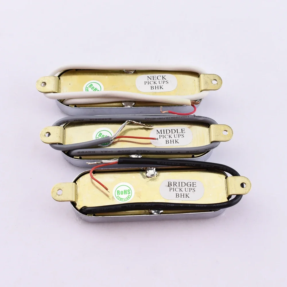 1 Set  Original Genuine Tri-sonic  Single  Alnico Pickups For Electric Guitar - Made in Korea