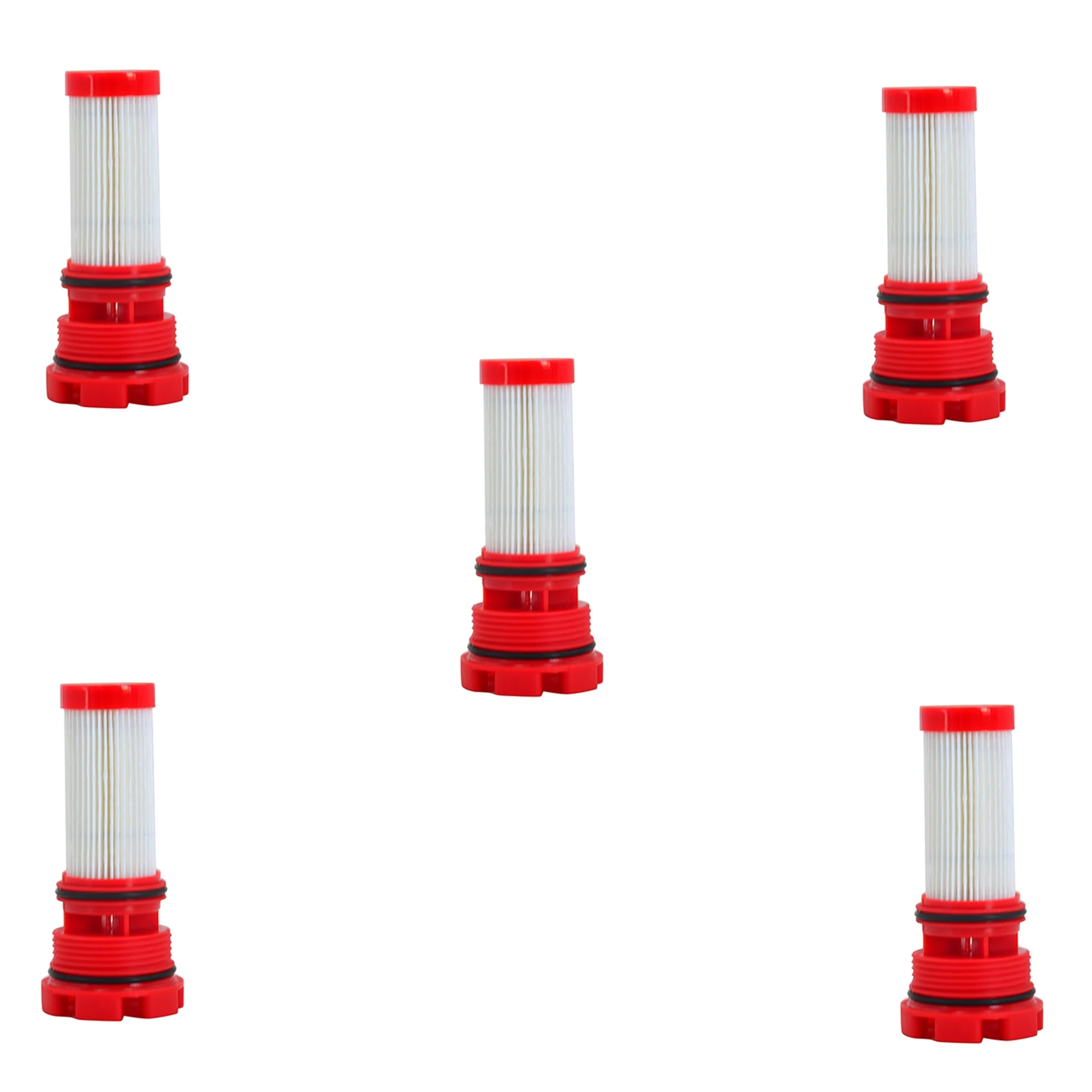 Stablize 5X New Red Fuel Filter Fit For FORD Mercury Optimax/Verado Engines 8M0020349 884380T