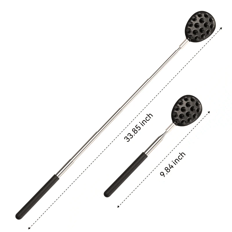 3Pcs/Set Back Scratcher Telescopic Scratching Back Scratcher Massager Kit Scraper Extendable Telescoping Itch Massage Relaxation