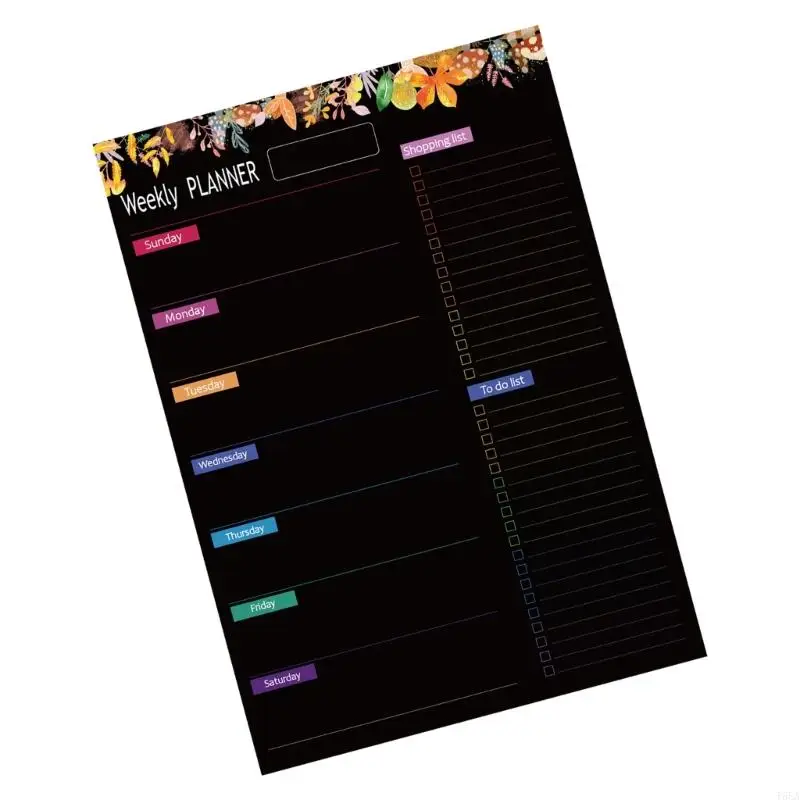 T5EA холодильник магнитный календарь еженедельный еженедельный планировщик магнитный холодильник Календарь Белая доска для