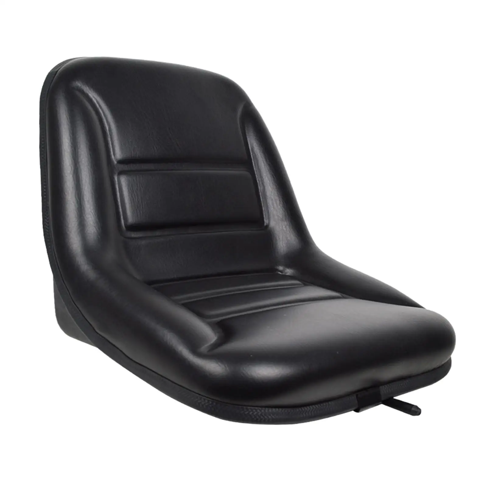 Replacement Forklift Seat Ergonomic PU Leather Adjustable Tractor Chair for Mobile Forklift and Construction Vehicles