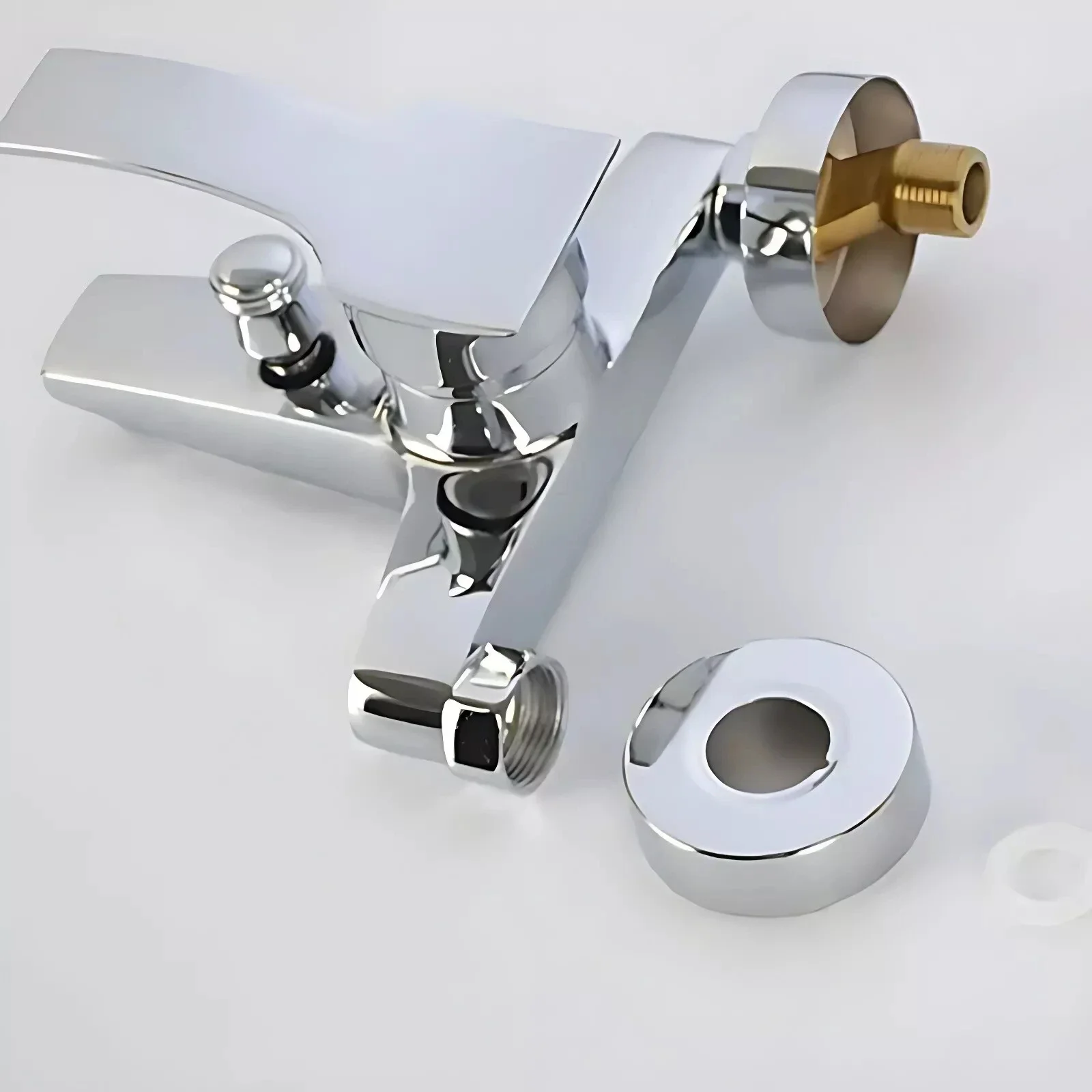 1 szt. Osłona rury 1/2" 3/4" BSP, osłony ścienne, dekoracyjna osłona kranu ze stali nierdzewnej, panel, akcesoria do kranu kuchennego i prysznicowego