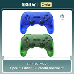 8Bitdo Pro 2 Special Edition Wireless Controller Joystick Gamepad for Nintendo Switch PC macOS Android Steam Raspberry Pi